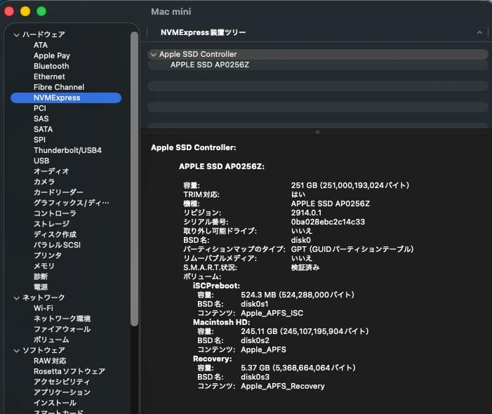 Mac Mini M4 保証あり