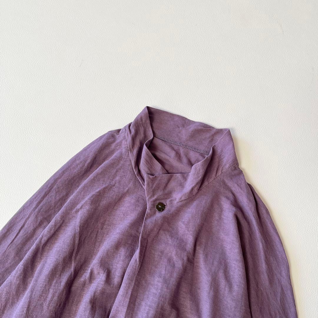 ▼24SS美品✨ヨーガンレール【M】コットン カーディガン 日本製