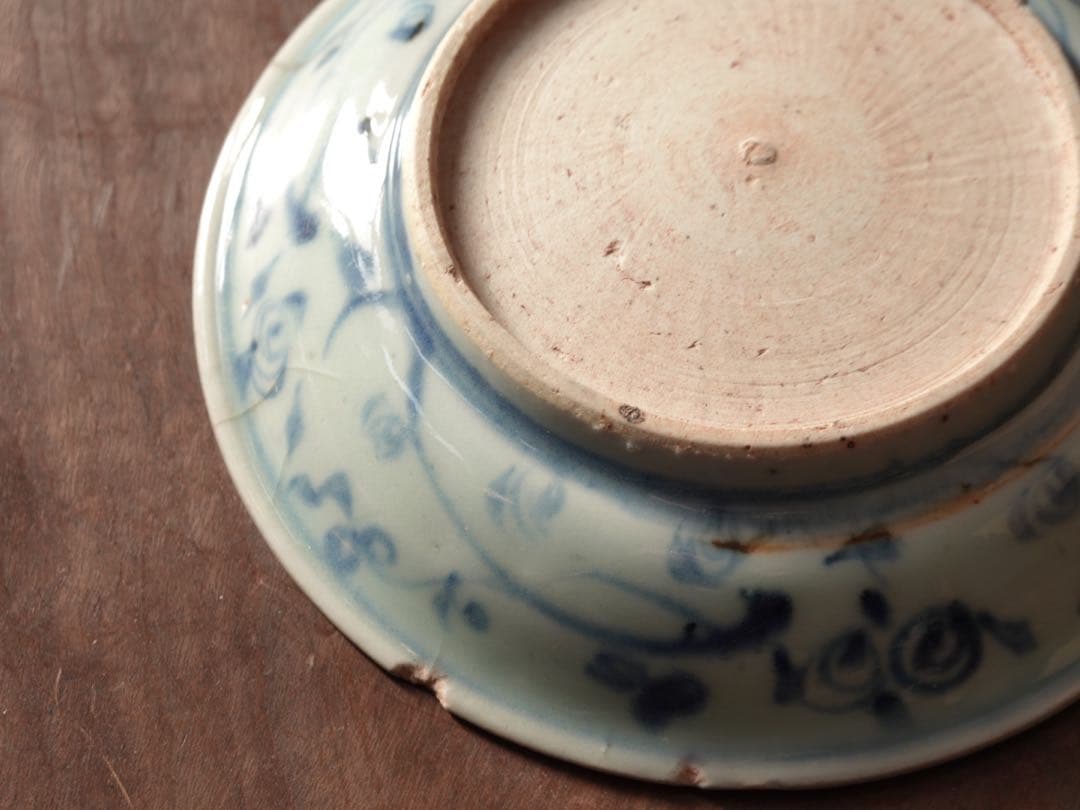 唐物　元時代　染付　神獣文　皿　筆洗　元染付　中国　古玩　鑑賞　景徳鎮窯　古美術