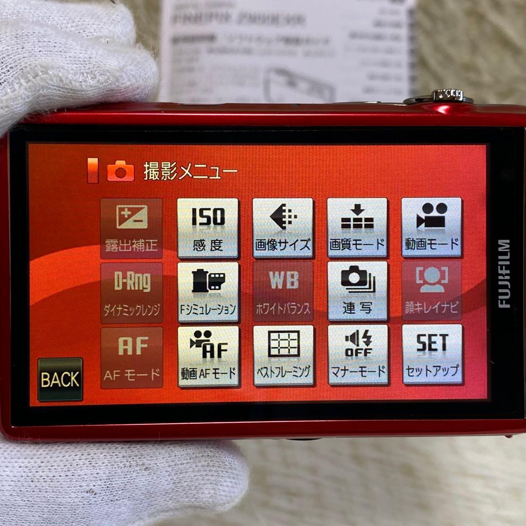 ✨訳あり/美品✨富士フイルム FINEPIX Z900EXR デジカメ 赤