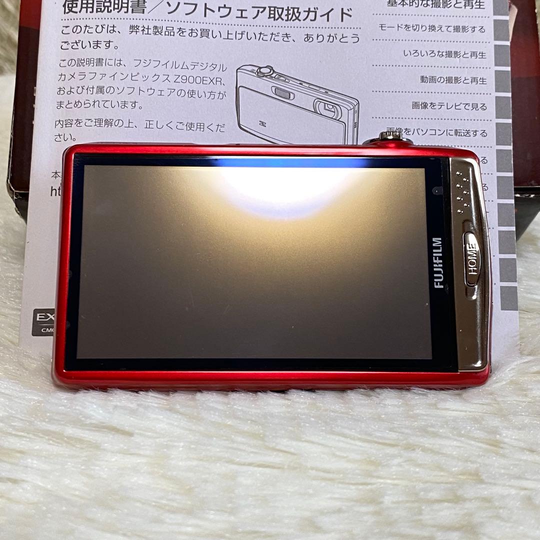 ✨訳あり/美品✨富士フイルム FINEPIX Z900EXR デジカメ 赤