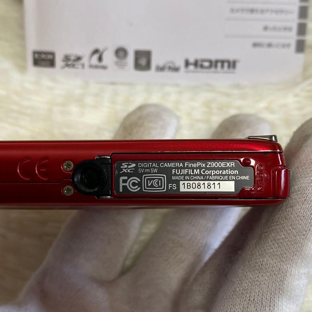 ✨訳あり/美品✨富士フイルム FINEPIX Z900EXR デジカメ 赤