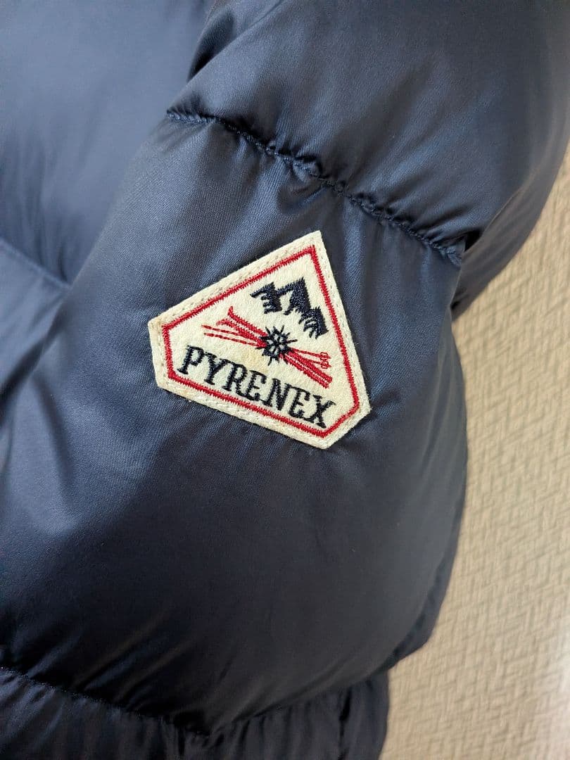 PYRENEX ネイビー ダウンジャケット