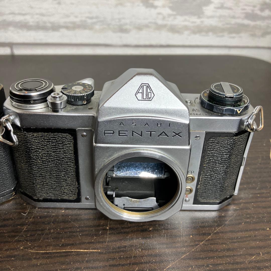 【ジャンク】PENTAX SP／SV 一眼レフカメラ 2台まとめ