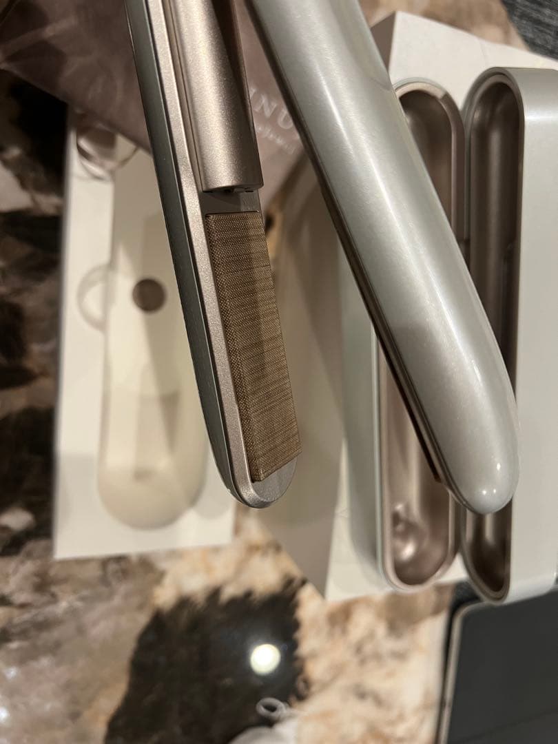 KINUJO ストレートヘアアイロン シルバー