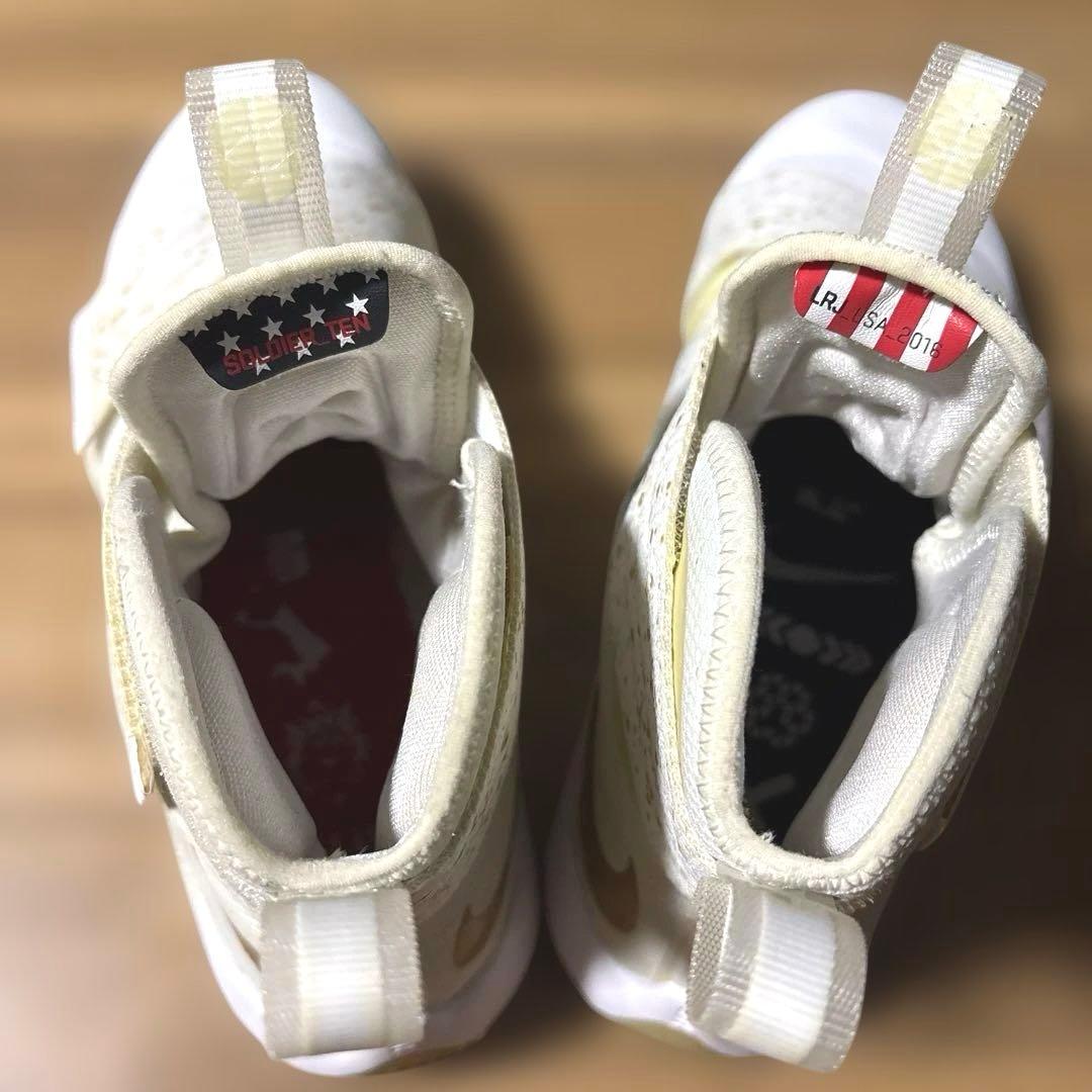 シューズ(男性用) NIKE LeBron Zoom Soldier 10 \"Gold Medal\"