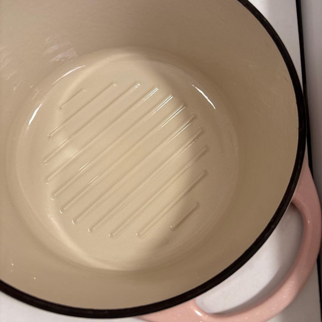 バーミキュラ オーブンポット22cmラウンド パールピンク 両手鍋