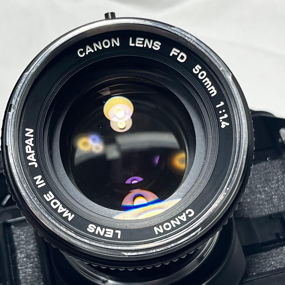 [動作確認済み] CANON キヤノン A-1 FD F1.4 50mm