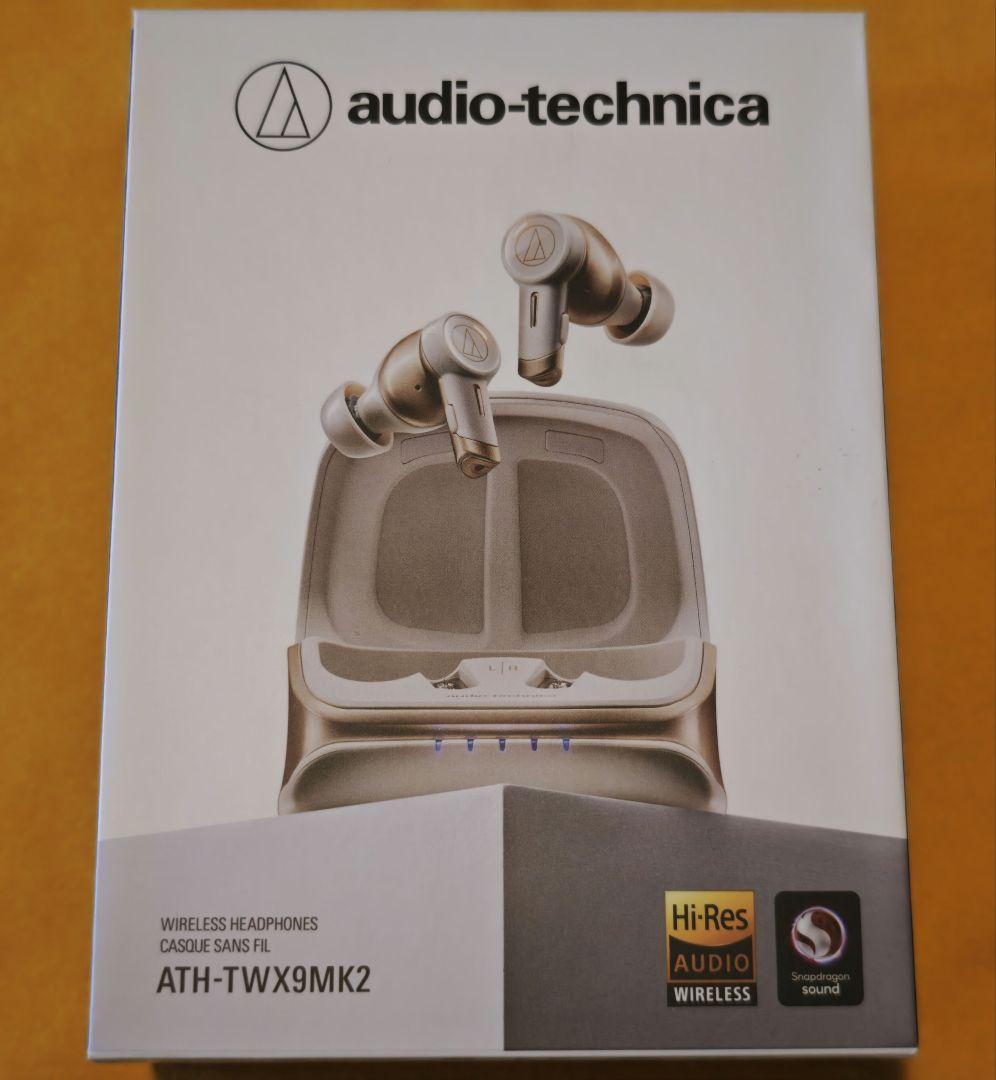 オーディオテクニカ ATH-TWX9MK2 ワイヤレスイヤホン　保護カバー付