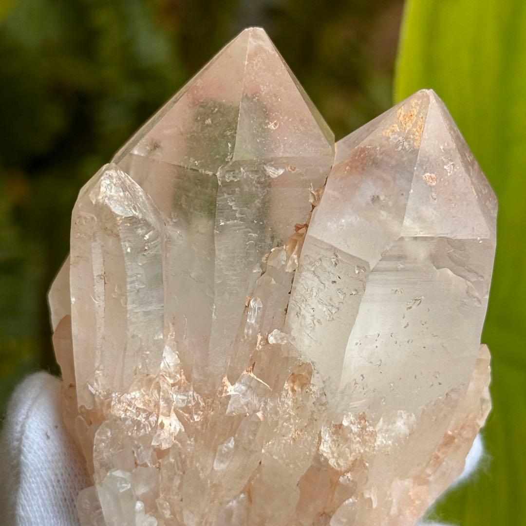 ピンクキャンドルクォーツ　原石　マダガスカル産　天然石