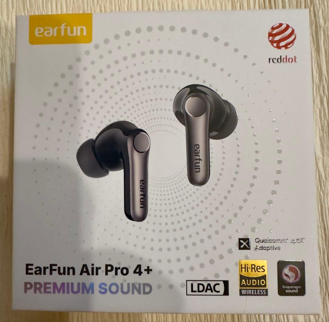 【試聴のみ・ほぼ新品】EarFun Air Pro 4+ワイヤレスイヤホン