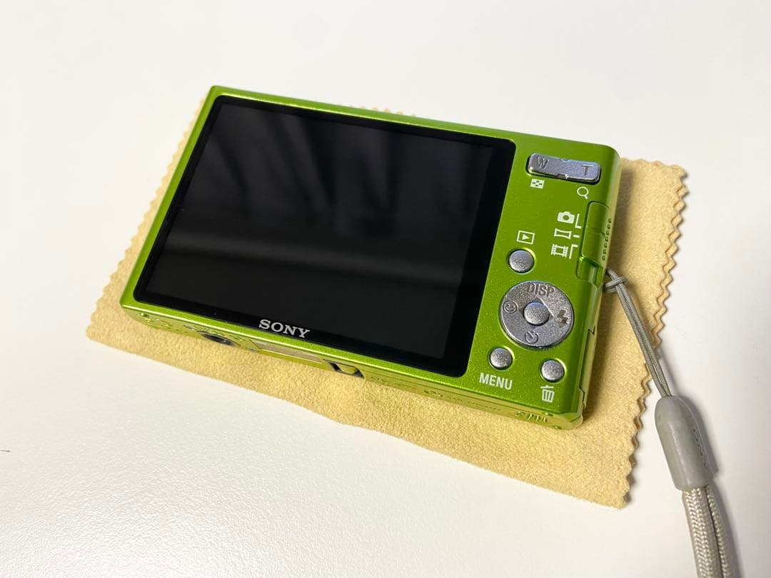 美品SONY Cyber-shot DSC-W550グリーン