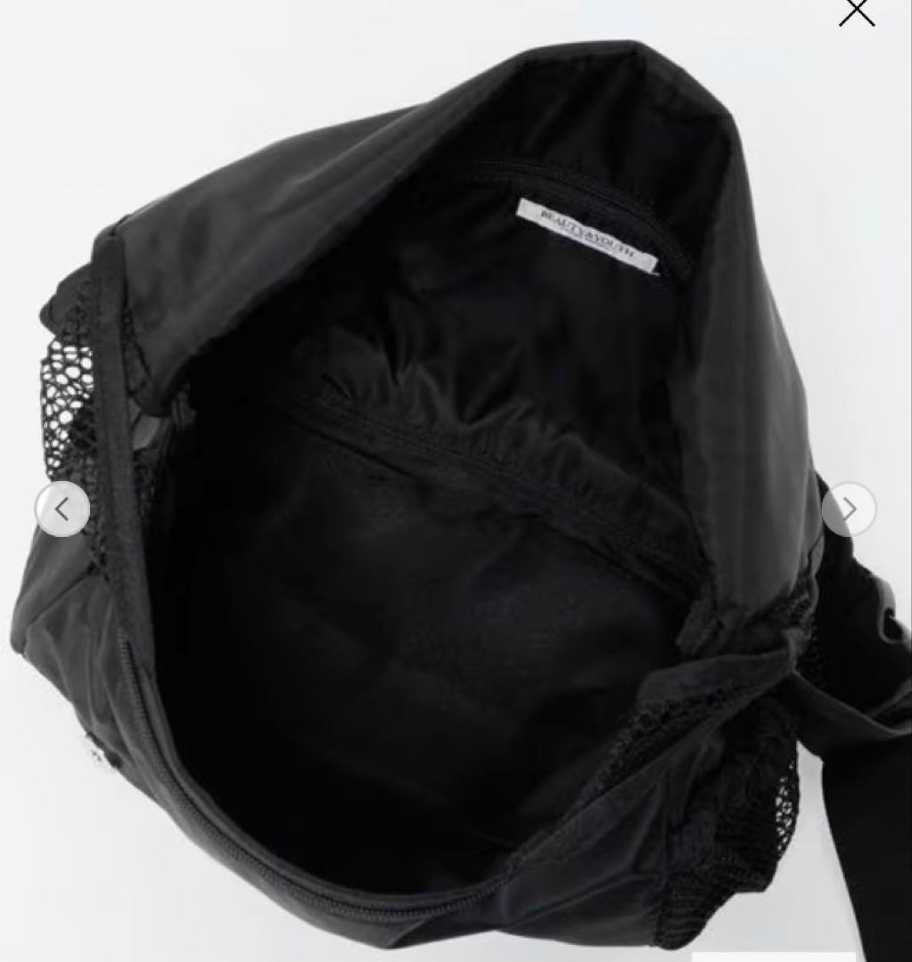 BEAUTY&YOUTH フラップ ショルダーバッグ