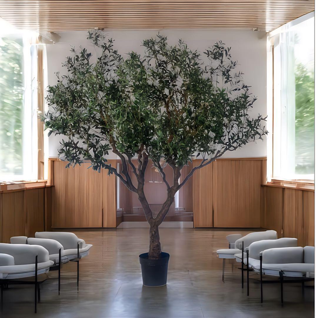 光触媒　人工観葉植物　ウォールグリーン　フェイクグリーン　オリーブ230