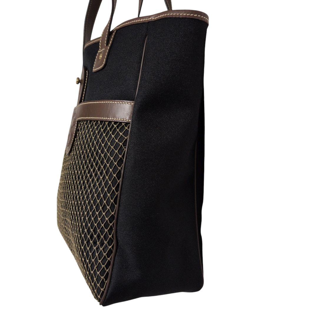 【美品】ハンティングワールド サファリトゥデイ デカロゴ トート 黒 大容量