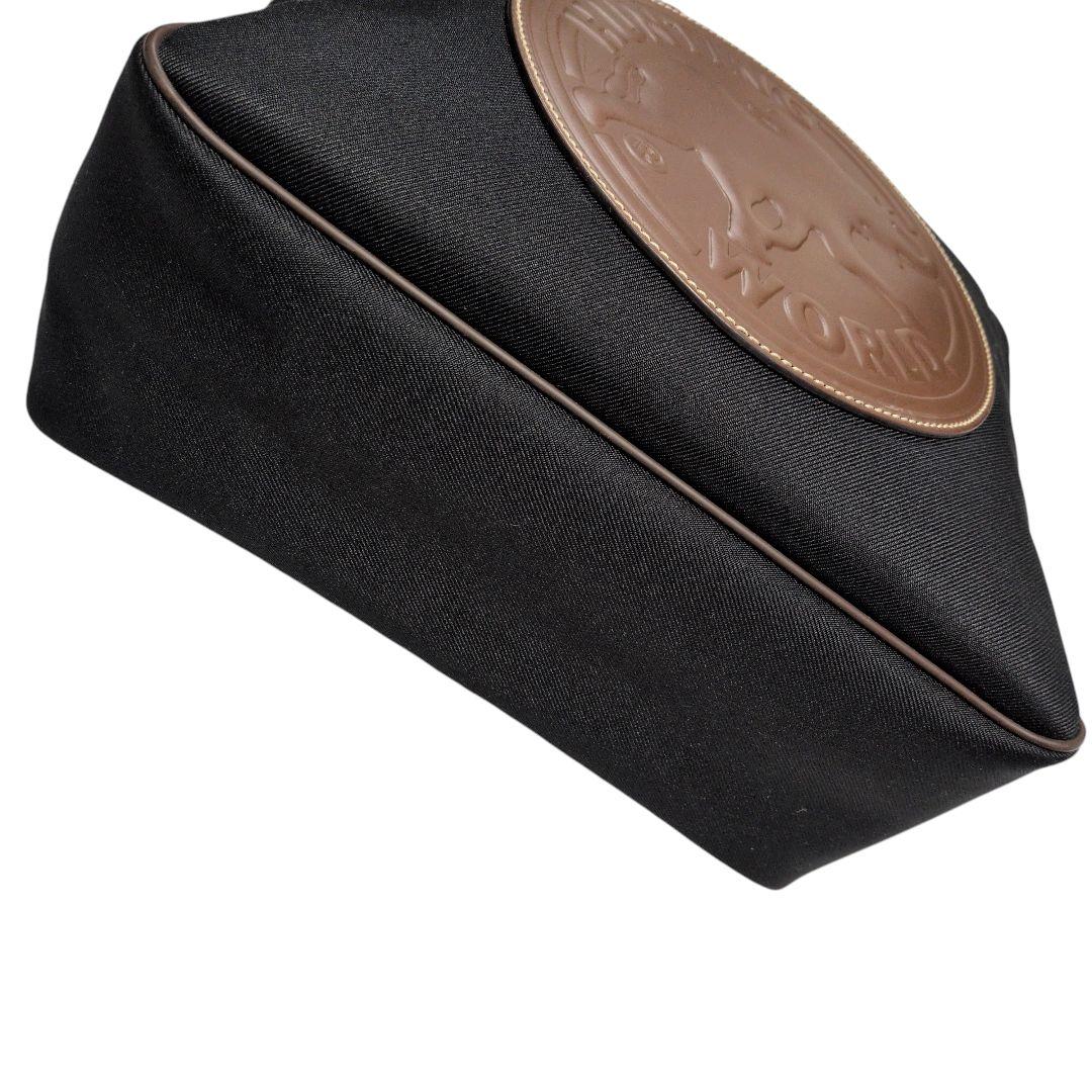 【美品】ハンティングワールド サファリトゥデイ デカロゴ トート 黒 大容量