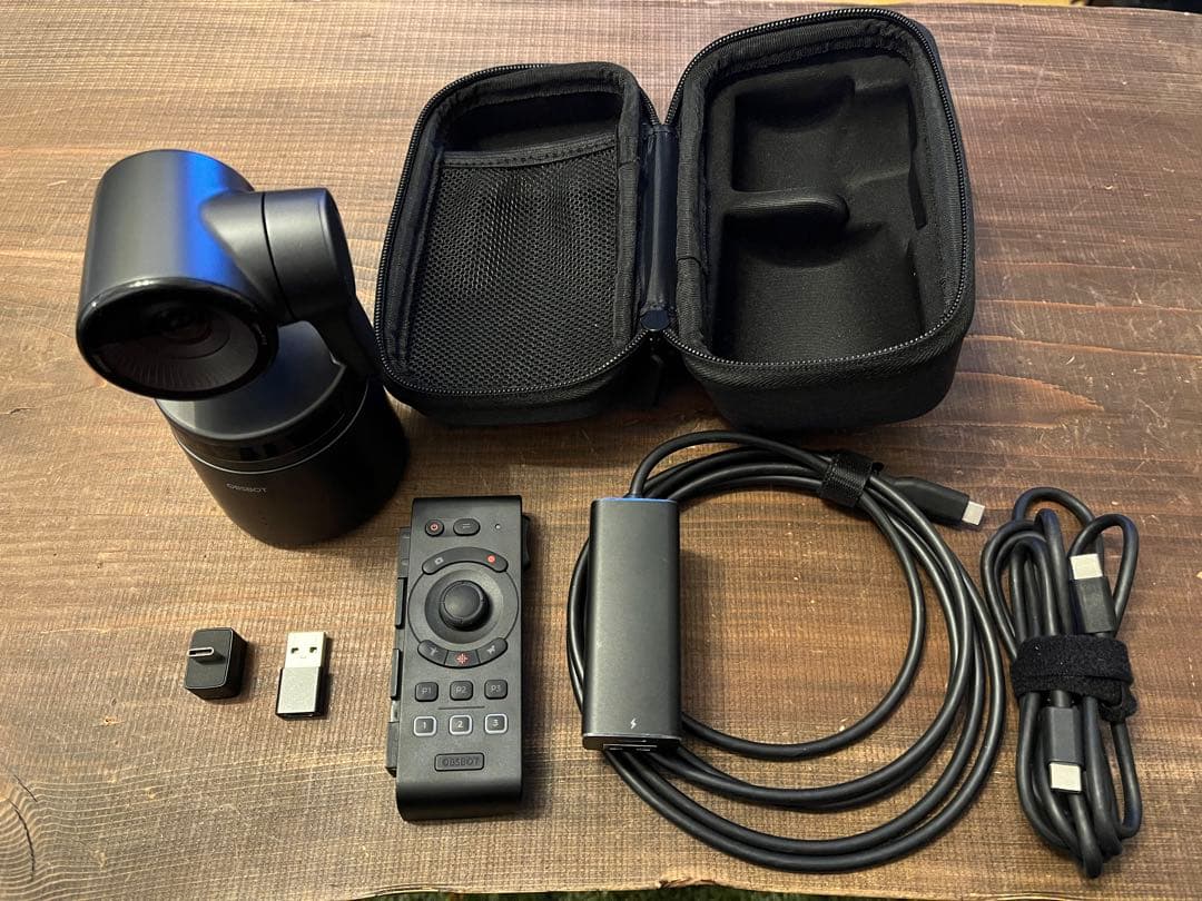 OBSBOT Tail Air ビデオカメラ本体 プラス付属品付き