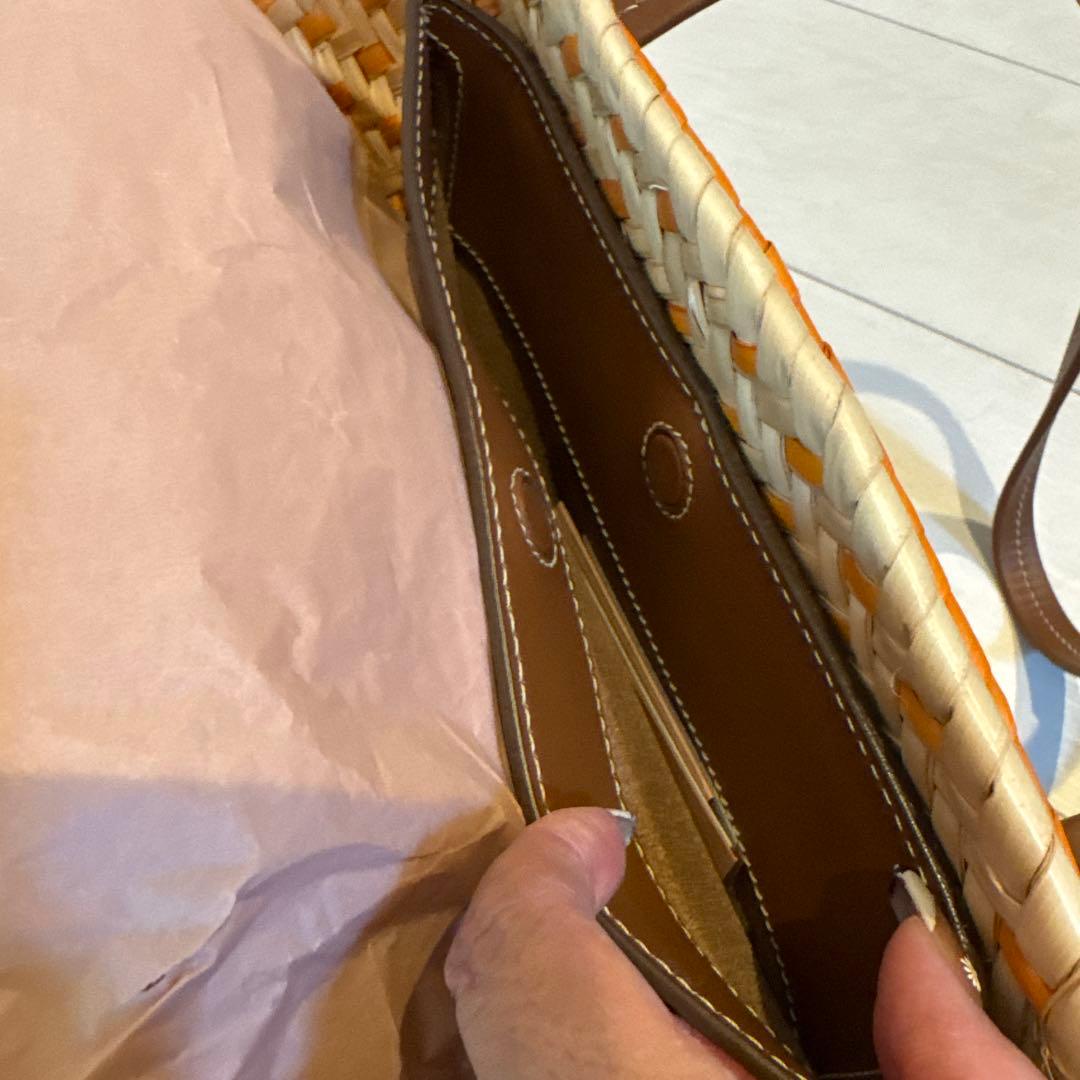 MIU MIU ラタン かごバッグ