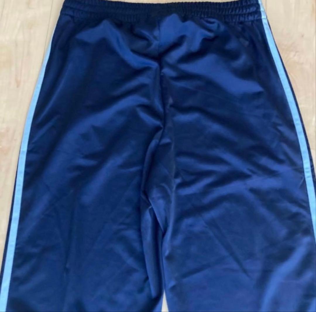 新品未使用タグ付きy2k常田大希adidasジャージトラックパンツネイビー×ブル