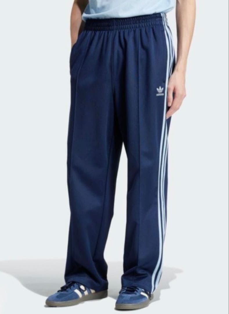新品未使用タグ付きy2k常田大希adidasジャージトラックパンツネイビー×ブル