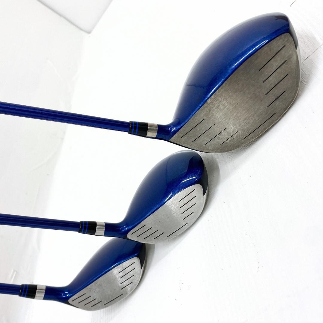 【左利き/レフティ】 ワールドイーグル ゴルフクラブ 初心者 セット 10本 S