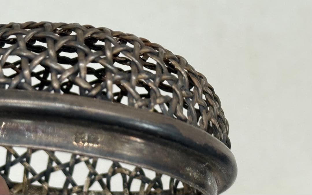 本薩摩　極上　香炉　純銀ぼや蓋　送料込み250708