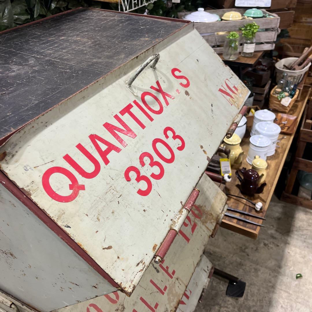 【ヴィンテージ】スタッキングコンテナ3段セット◆コレクター譲渡品◇