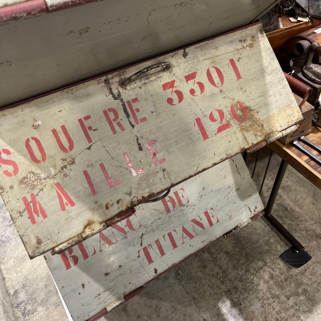 【ヴィンテージ】スタッキングコンテナ3段セット◆コレクター譲渡品◇