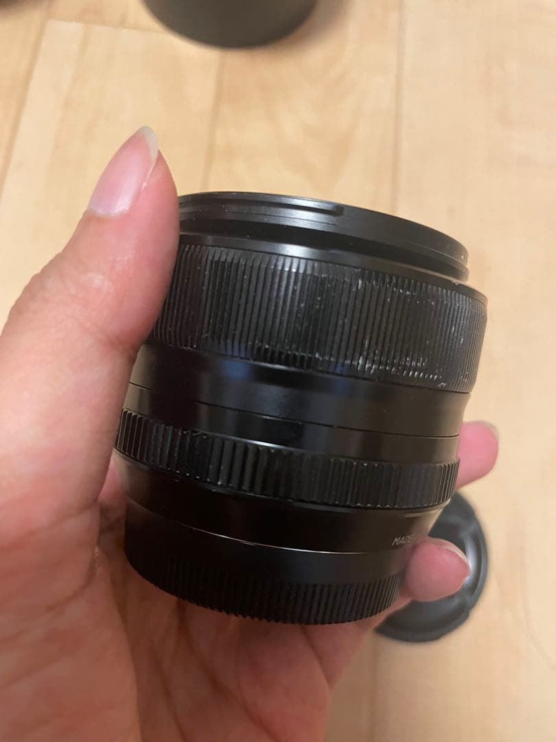 フジノン　xf35mmf1.4 r レンズフード付き