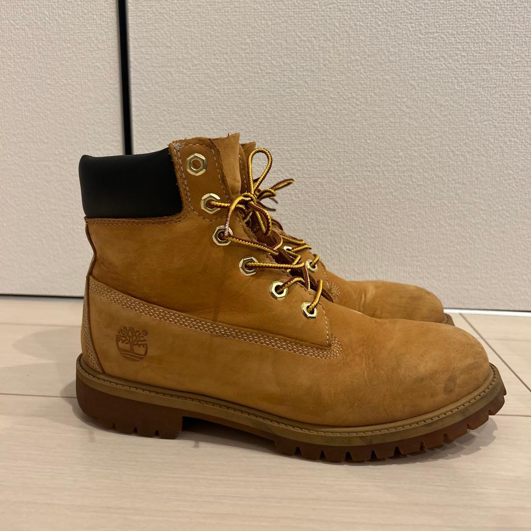 Thimberland 12909 イエローブーツ　6インチ　24.5センチ