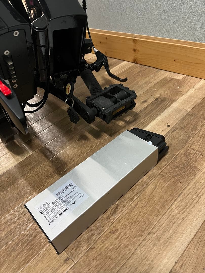 【引き取り限定】CHOCO-NORI 電動アシスト折りたたみ自転車 ブラック