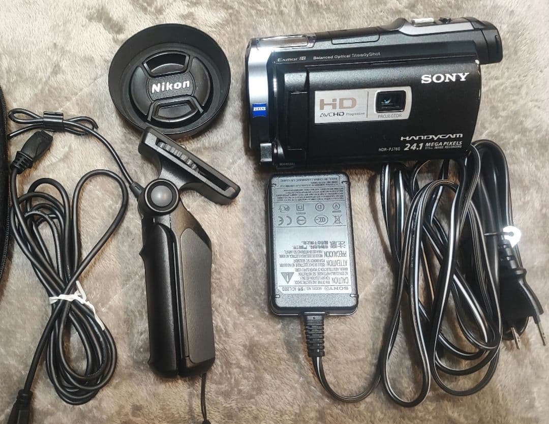 ソニー　SONY HDR-PJ760V　シューディンググリップ