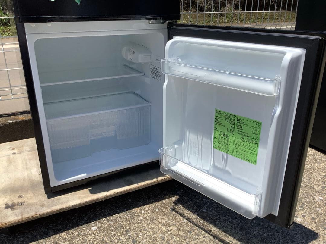 【高年式】コンフィー 2ドア冷蔵庫 RCT90BL(E) 90L 2023年製