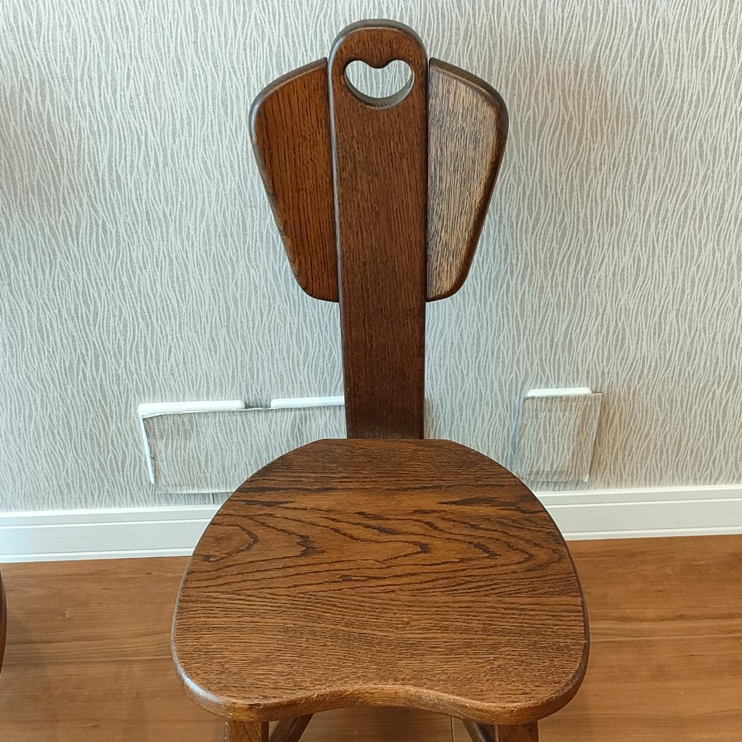 美品　オランダ製　ダッチカントリーチェア　2脚セット