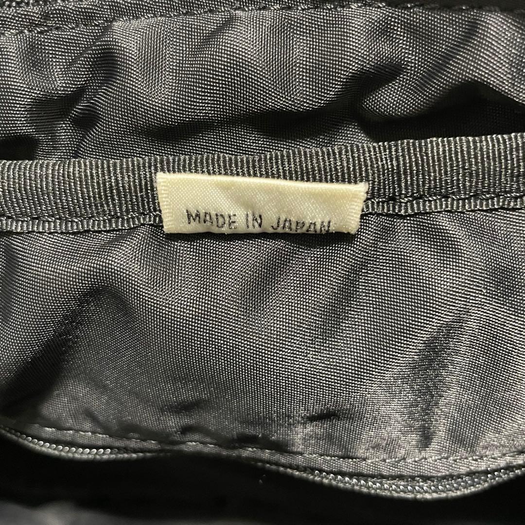 【PORTER CUE】ナイロン　ショルダーバッグ　黒　廃盤　多機能