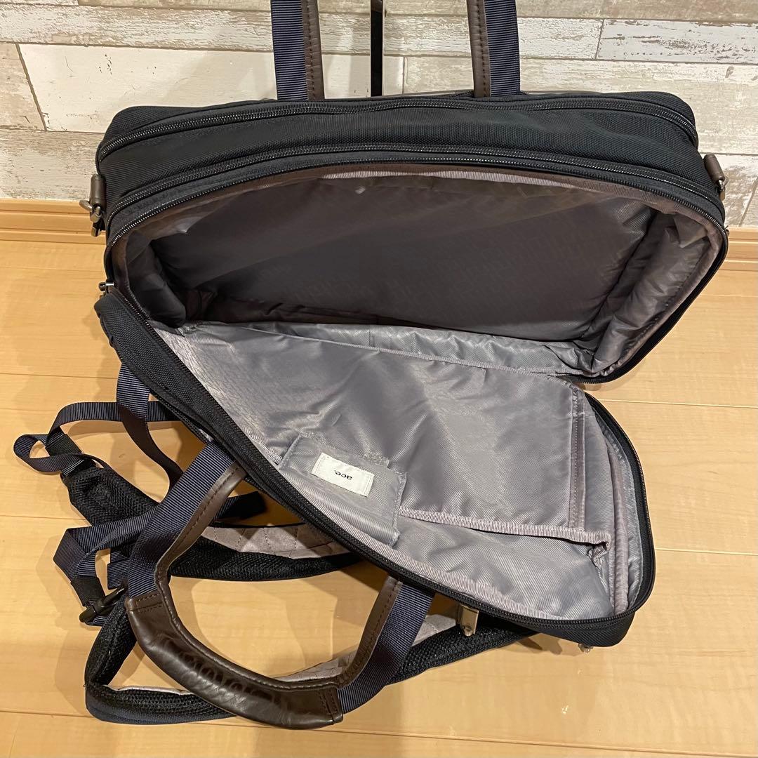 【美品】 ace. エース ビジネスバッグ ブリーフケース 3way