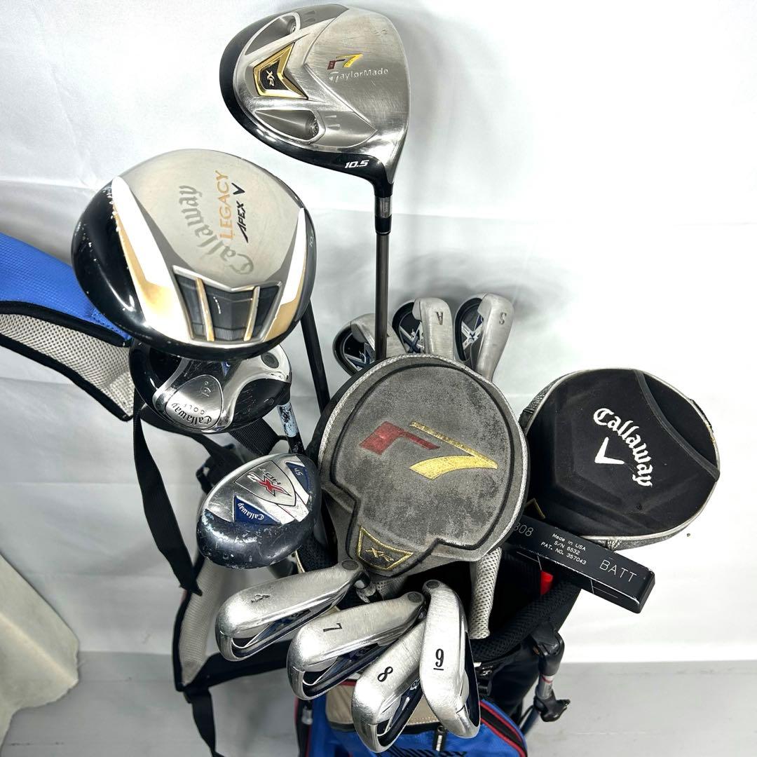 本格派 メンズゴルフクラブ 12本 ゴルフセット 豪華セット キャロウェイ