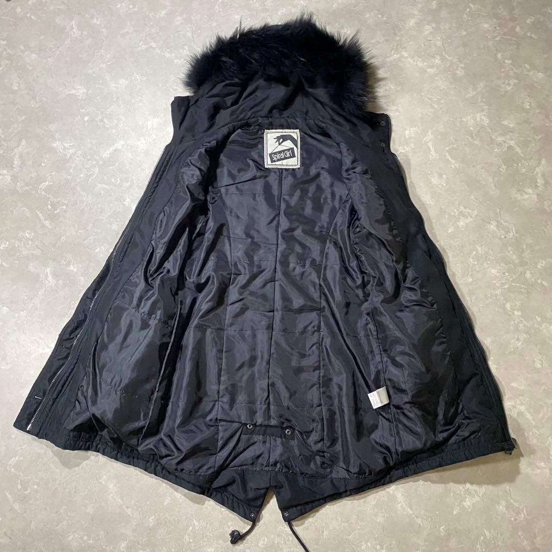 00s archive モッズコート ギミック ファー付き グランジ y2k