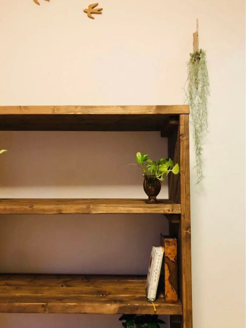 大きな本棚　食器棚　ブックシェルフ　キッチンラック　オープンラック　雑貨棚