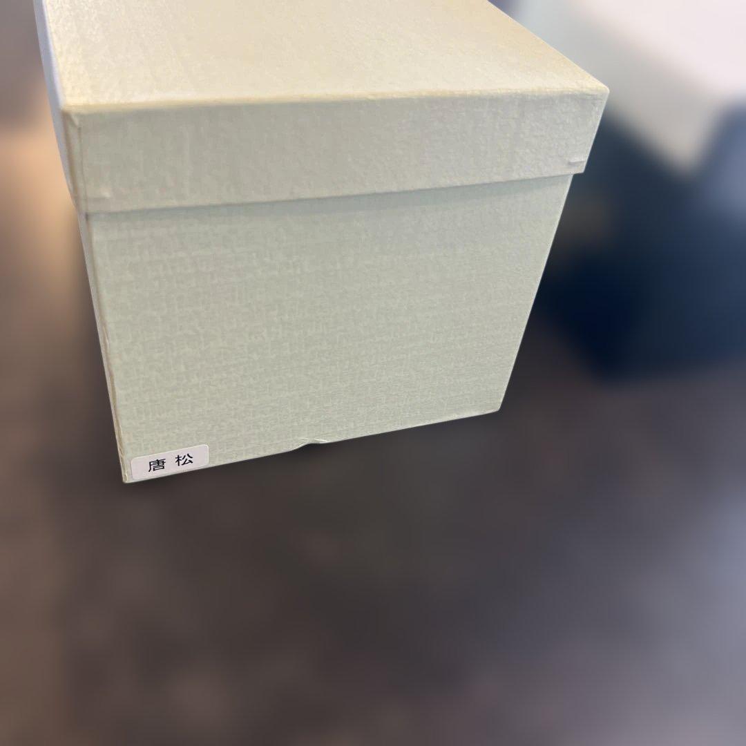 カ*士様 茶箱 茶道具 唐松 未使用