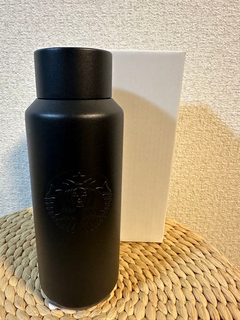 スターバックス　ポーター　コラボ　ステンレスボトル　水筒　ブラック　スタバ