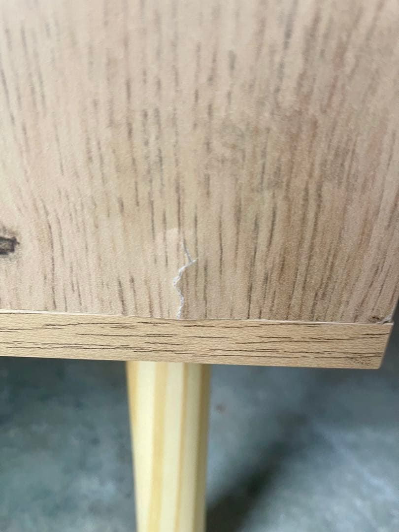 キャビネット サイドボード チェスト ラタン調 ラタン風 引き出し付き 収納棚