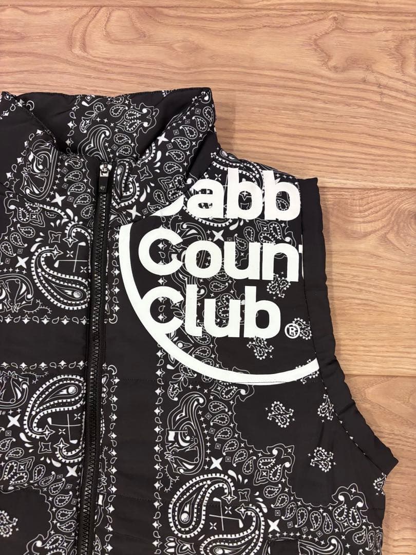 FR2 GOLF ペイズリー柄　中綿ベスト 新品 ダウンベスト　L