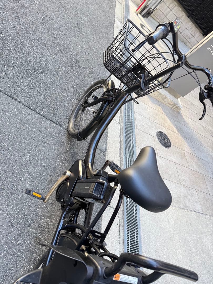 大阪府　子供乗せ　ヤマハ　電動自転車チャイルドシート付き