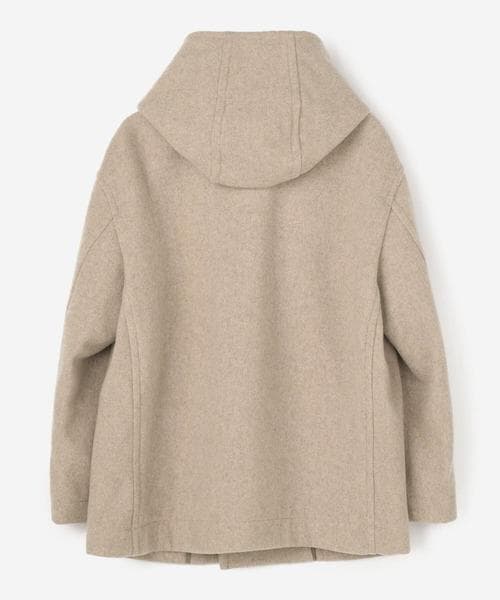 ORCIVAL ライトモッサ フーデッドブルゾン １ 新品 ウール フードコート