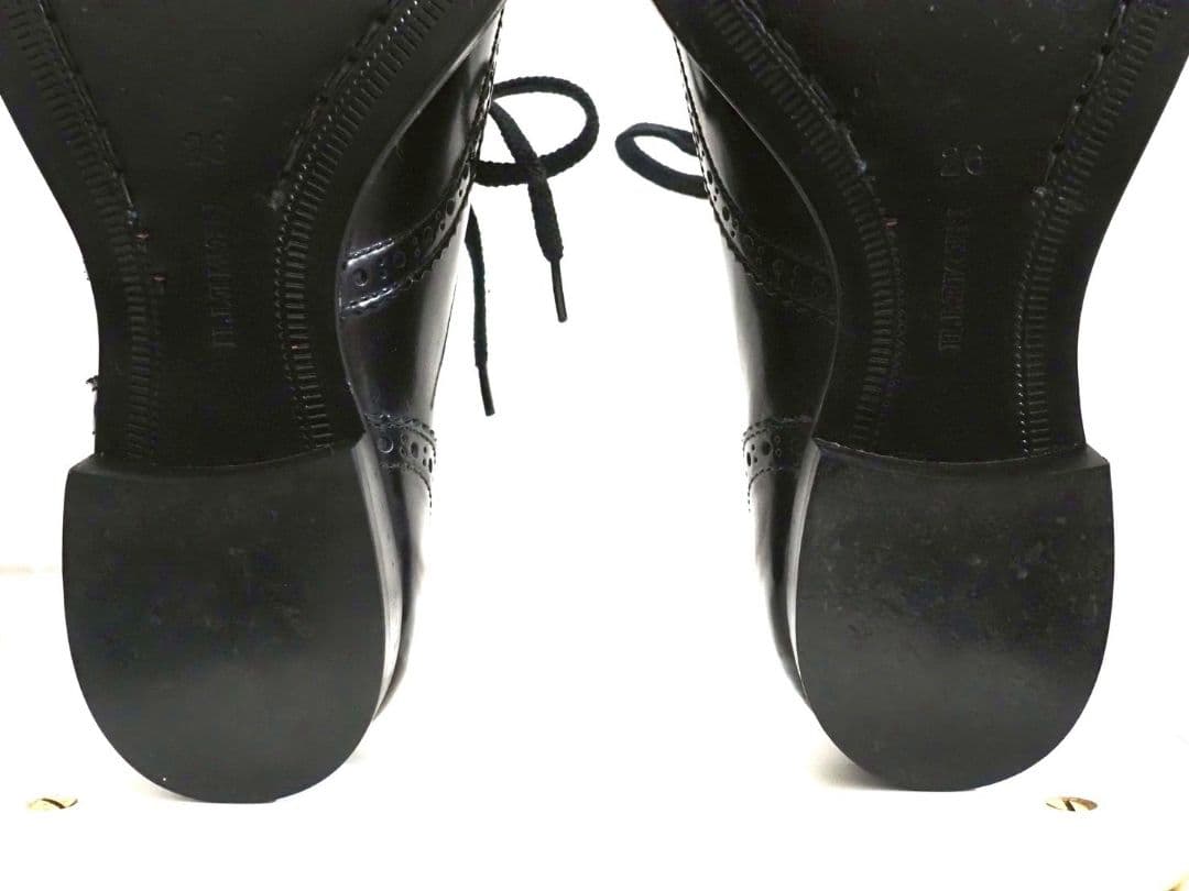 Nemeth ネメス カモノハシ レザーシューズ 26 ブラック