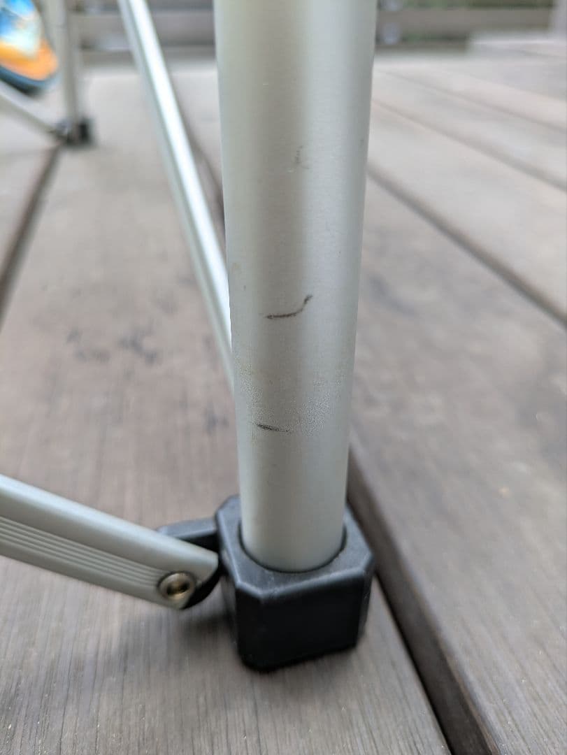 週末限定値下げ！Coleman コールマン　ナチュラルウッドロールテーブル90