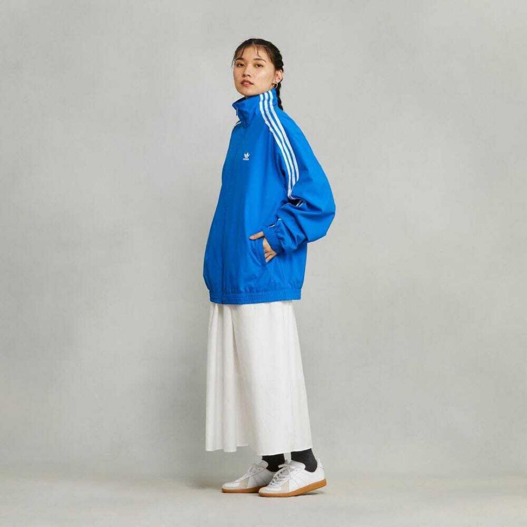 adidas adilenium オーバーサイズ トラックトップ ブルゾン S