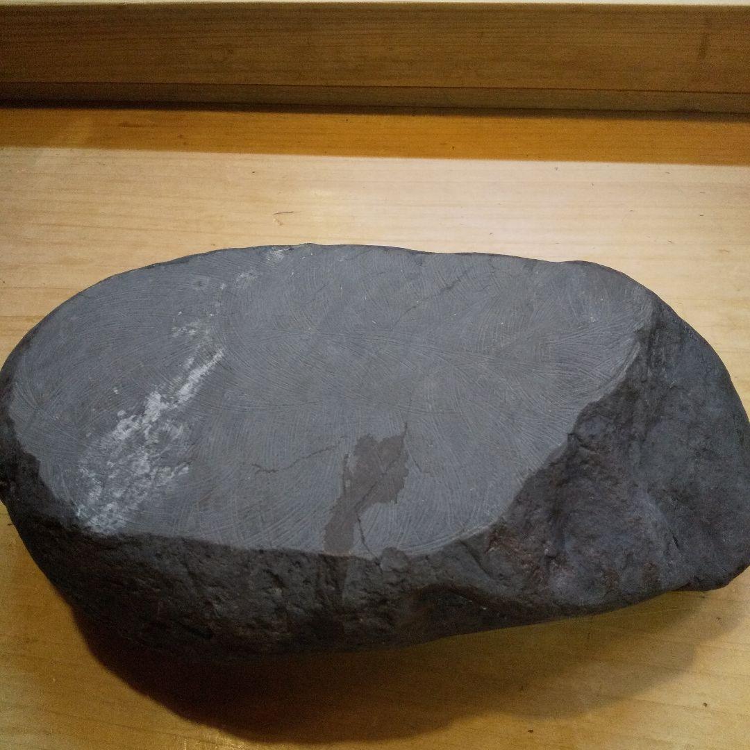 石製 楕円形 硯　書道用品　習字