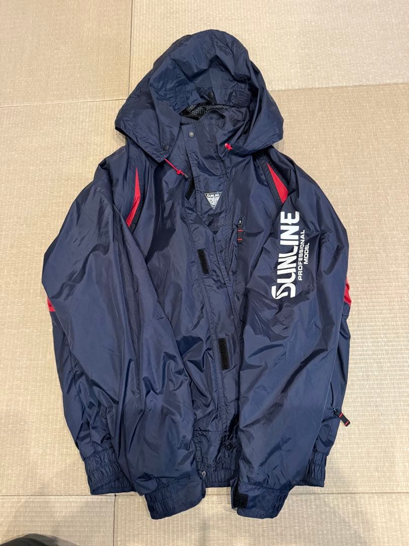 サンライン ステータス フィッシングスーツ ウエア 上下セット